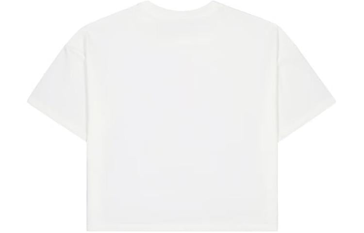 (WMNS) New Balance Cotton T-Shirt 'White' AWT31573-SST