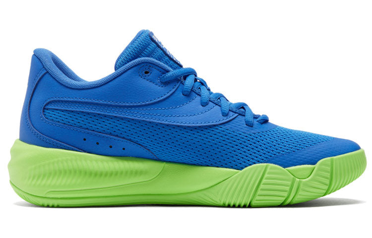 PUMA Triple Basketball 'Bluemazing Green Glare' 195217-07