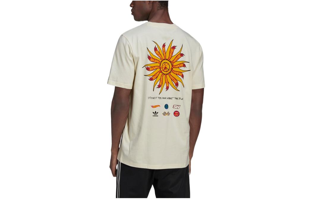 adidas x Sean Wotherspoon x Hot Wheels T-Shirt 'Cream White' HT6582