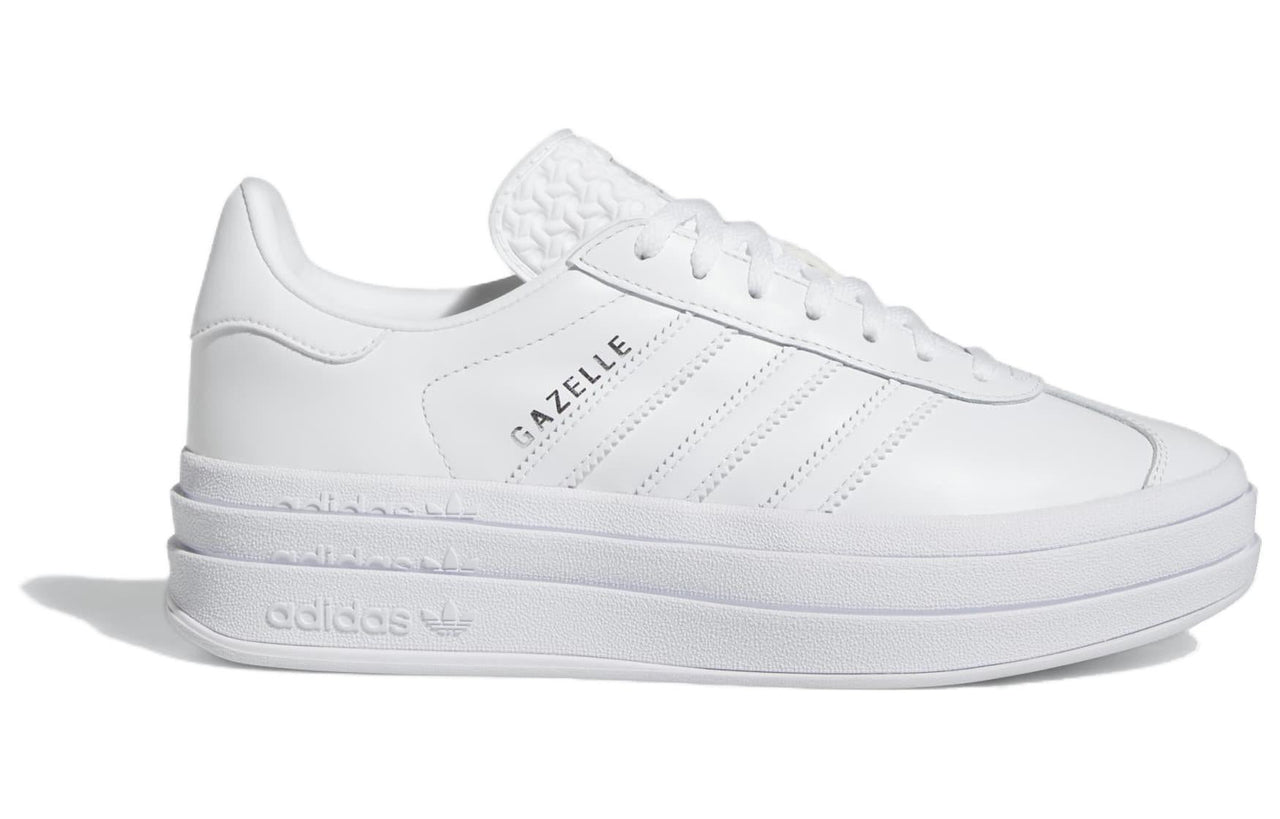(WMNS) adidas Gazelle Bold 'Triple White' IE5130