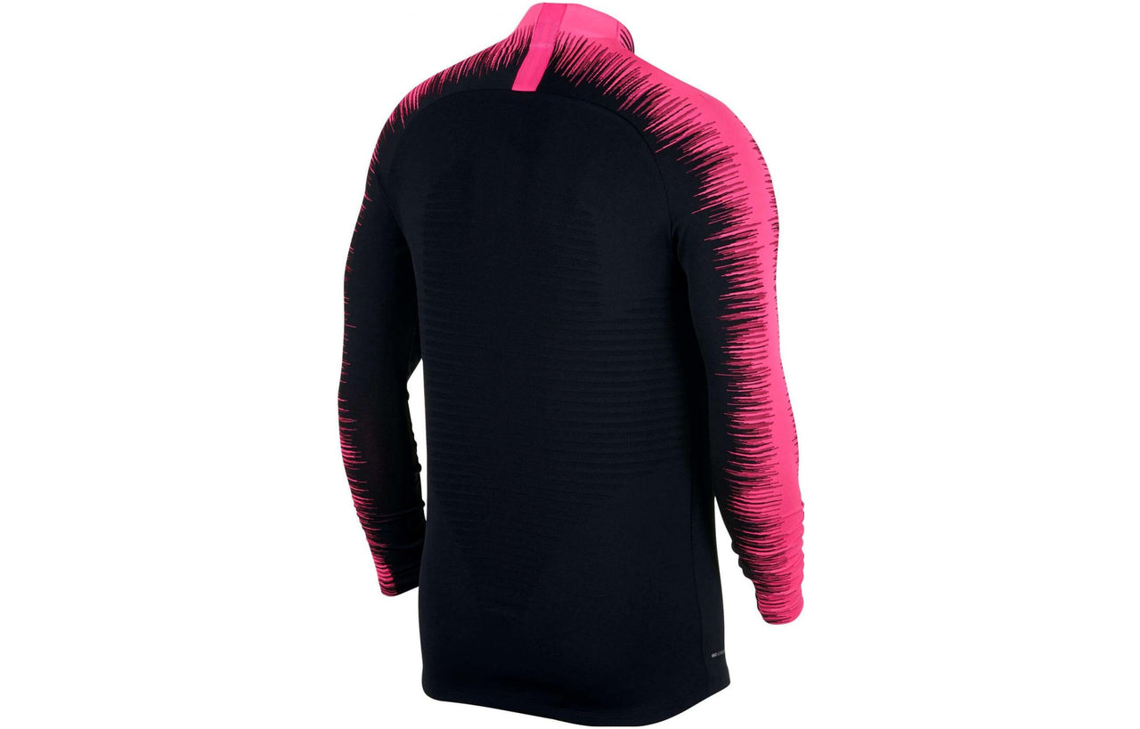 Nike Contrasting Colors Alphabet Team Half Zipper Soccer Jacket 'Black Pink' 894192-011