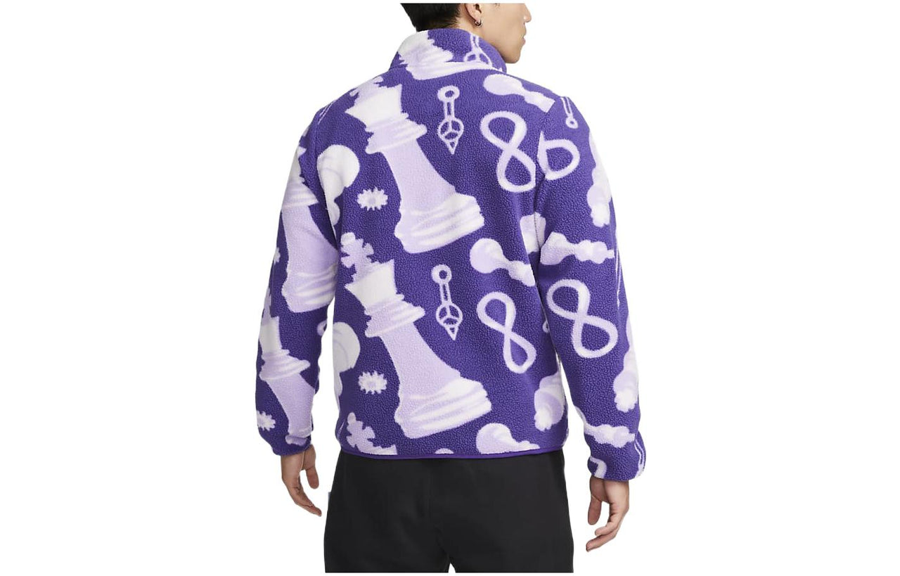 Nike LeBron Fleece jacket 'Purple' DQ6127-547