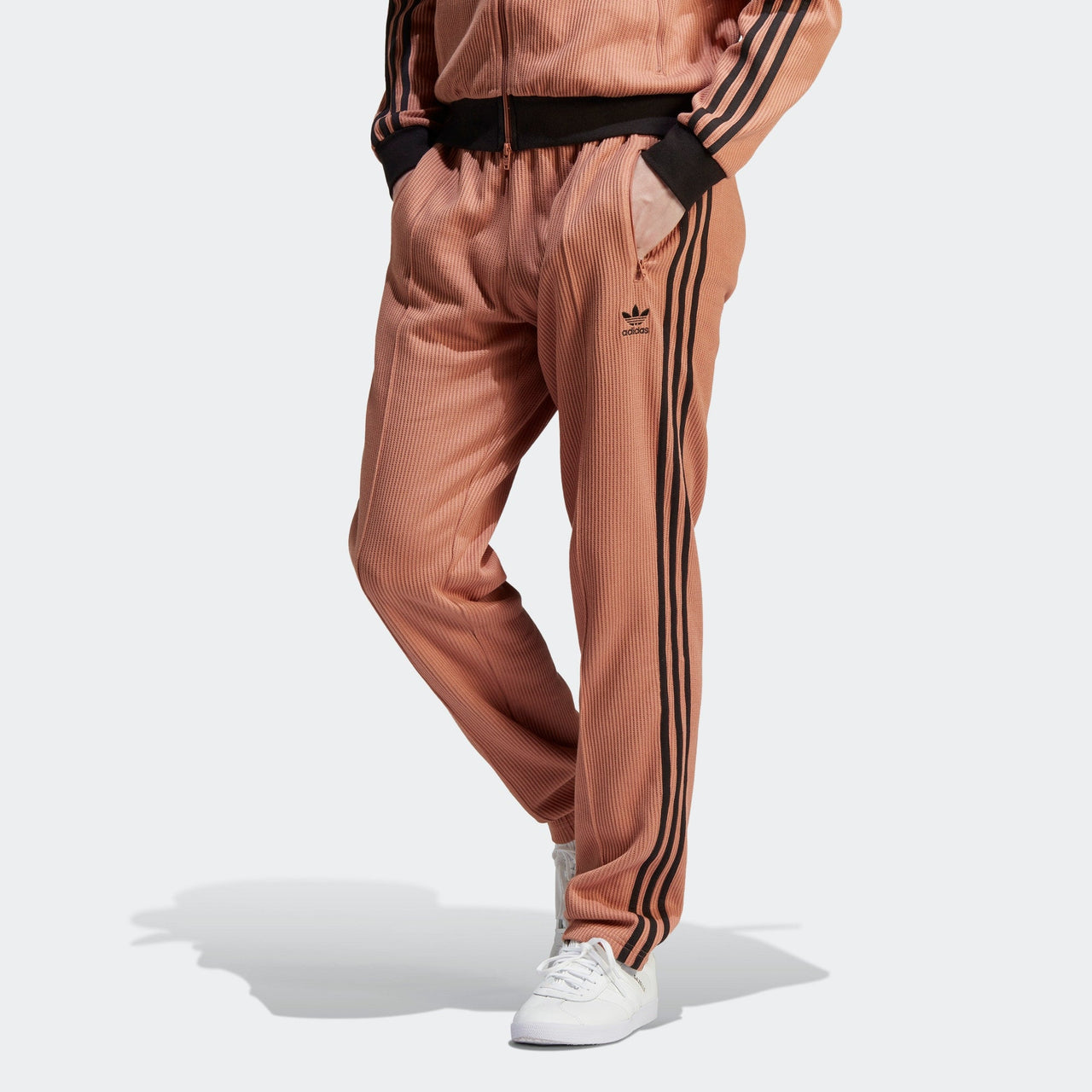 adidas originals Adicolor Classics Waffle Beckenbauer Track Pants 'Clay Strata' HS2079