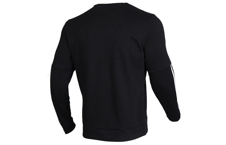 PUMA Fleece Lined Stay Warm Casual Sports Round Neck Pullover Black 580429-01