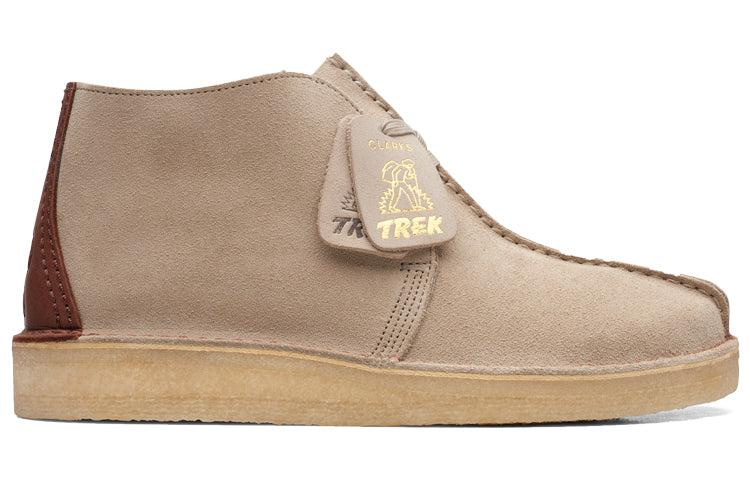 Clarks Originals Desert Trek Hi 50 Ankle Shoes 'Sand Suede' 261695357