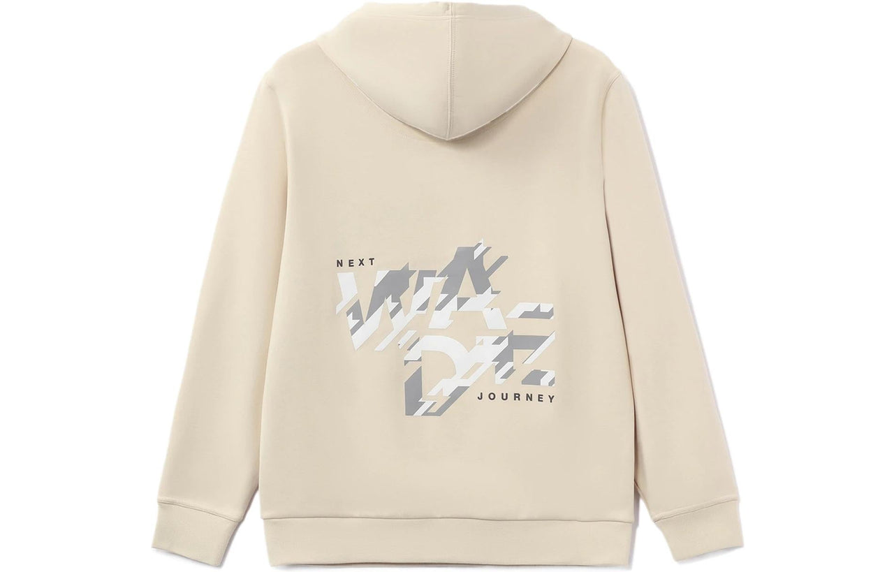 Li-Ning Way Of Wade Reflective Graphic Hoodie 'Beige' AWDR795-2