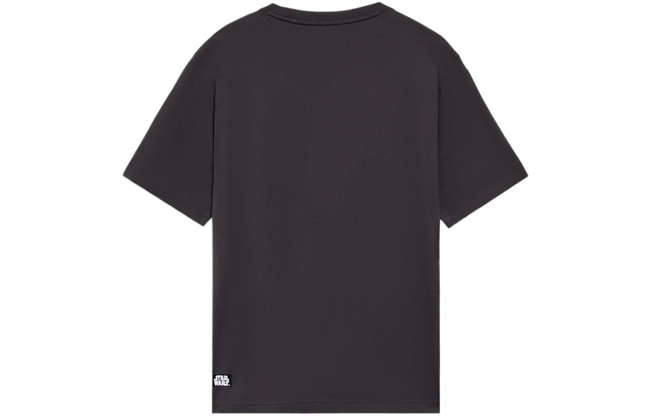Li-Ning x Star War Crossover Sports Fashion Series Casual Sports Printing Pullover Short Sleeve 'Black' AHSS715-1
