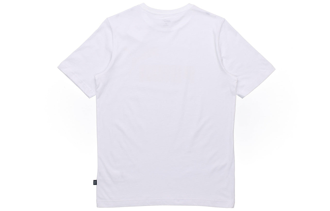 PUMA Printed Short Sleeve T-Shirt 'White' 845573-02