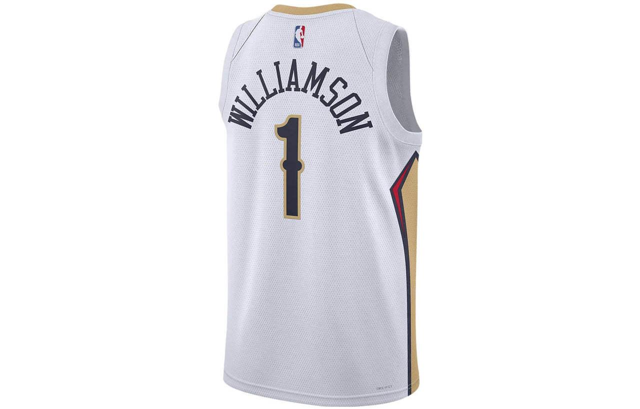 Nike Dri-FIT NBA New Orleans Pelicans Zion Williamson Association Edition 2022/23 Swingman Jersey DN2086-100