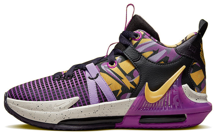 (GS) Nike LeBron Witness 7 SE 'Lakers Graffiti' FD0209-001