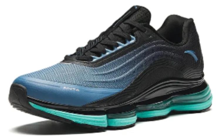 ANTA Running Series Sneakers 'Black Blue Teal' 112415501-4