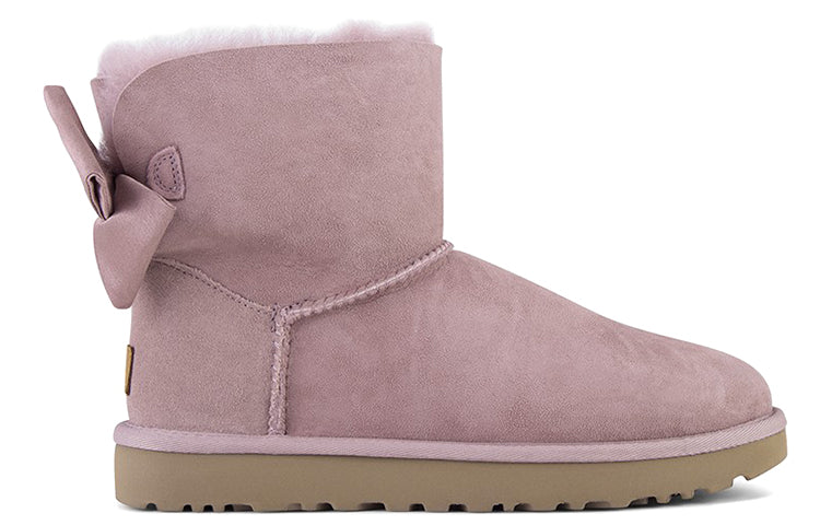 (WMNS) UGG Mini Bailey Bow II Glam Pink 1103130-DUS