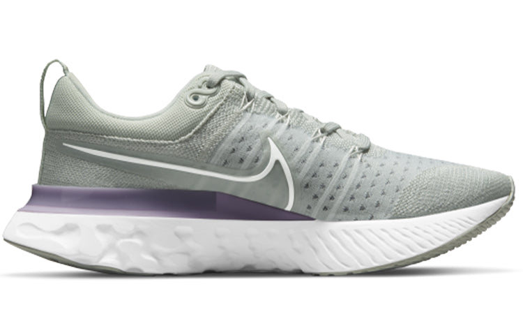 (WMNS) Nike React Infinity Run Flyknit 2 'Light Silver Lilac' CT2423-005