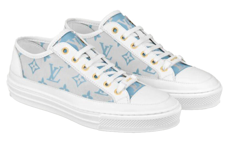 (WMNS) LOUIS VUITTON Stellar Sneakers 'Grey Blue White' 1A8NMG