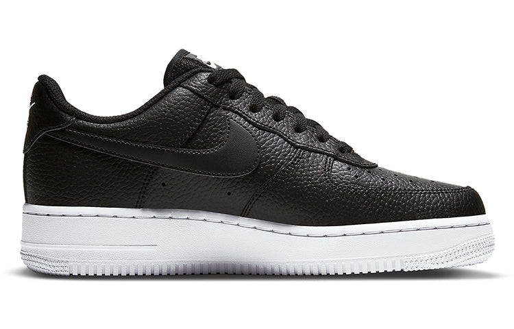 (WMNS) Nike Air Force 1 '07 Essential 'Tumble Leather - Black' CT1989-002