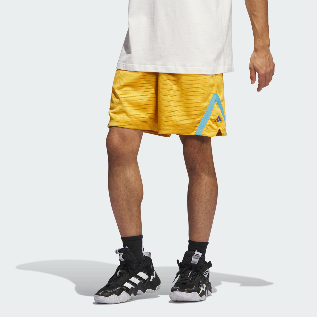adidas Select Summer Shorts 'Yellow' IK9457