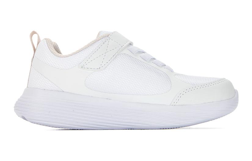 (GS) Skechers Go Run 400 V2 'White Pink' 302429L-WHT