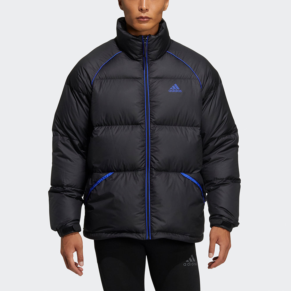 adidas Super Puffy Jkt Outdoor Sports Down Jacket Black H20750