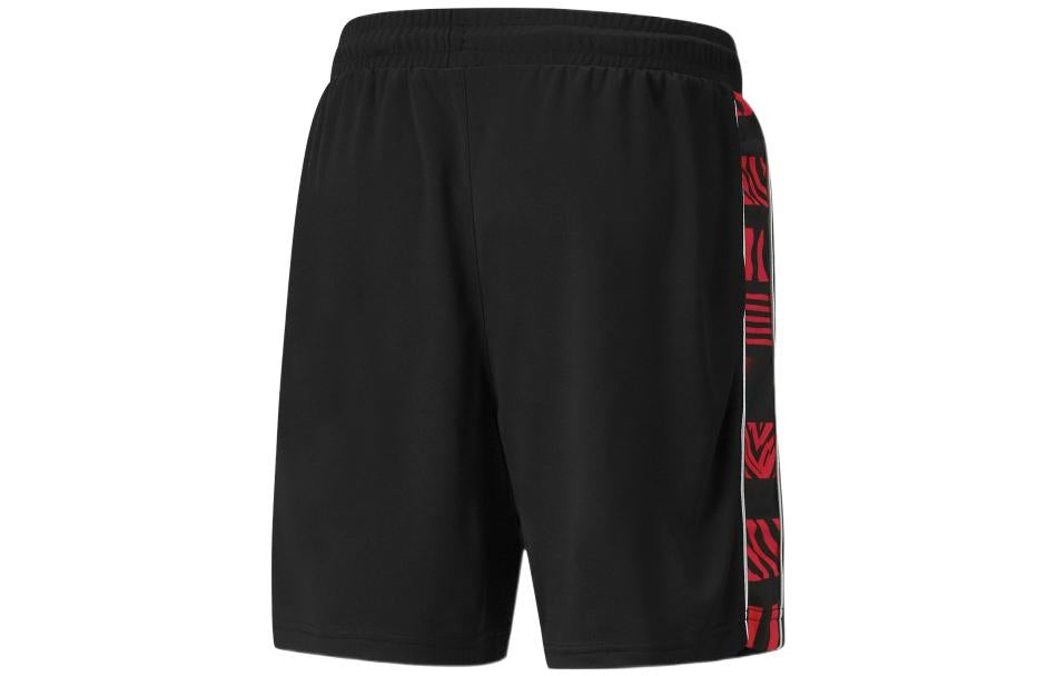 PUMA AC Milan Football Heritage Shorts 'Black White Red' 765094-01