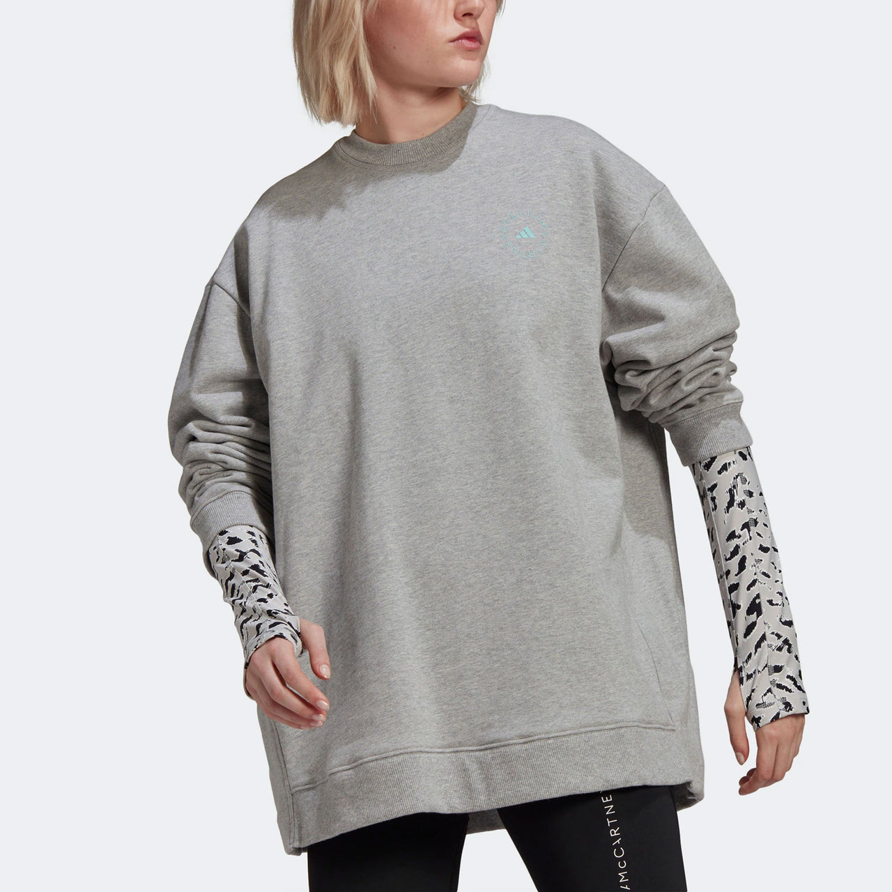 (WMNS) adidas X By Stella McCartney Sweatshirt 'Grey' HA8963