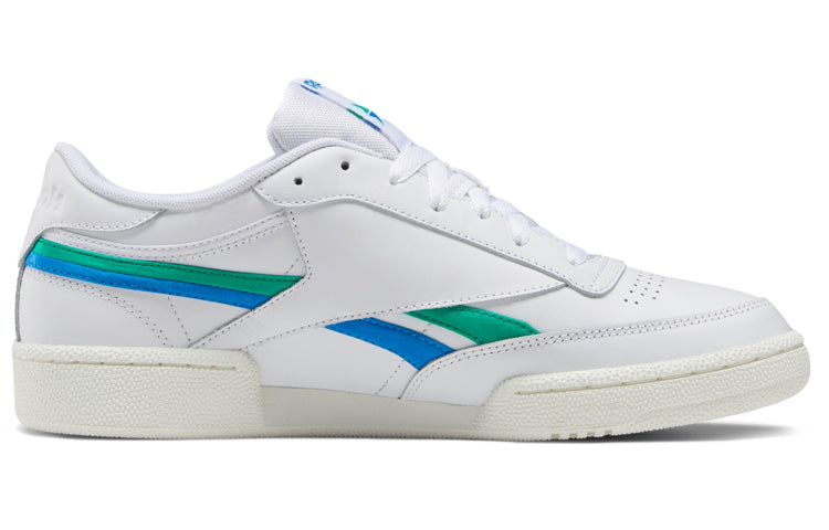 Reebok Club C Revenge Running Shoes White/Green/Blue FV6368