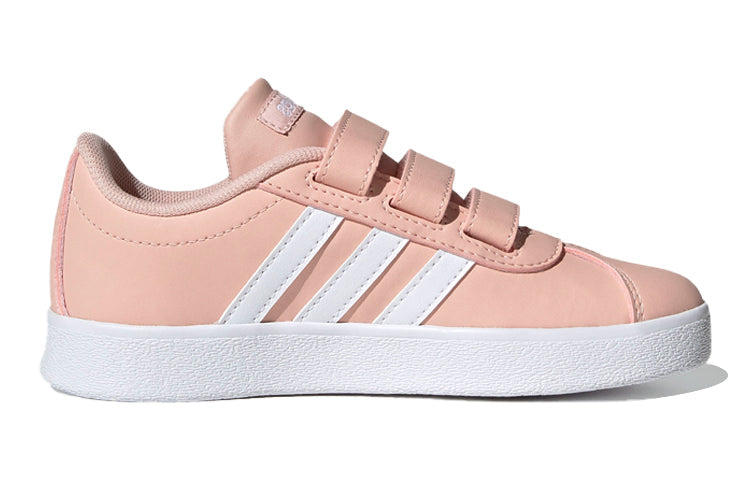 (PS) adidas VL Court 2.0 Shoes 'Pink White' GZ7664