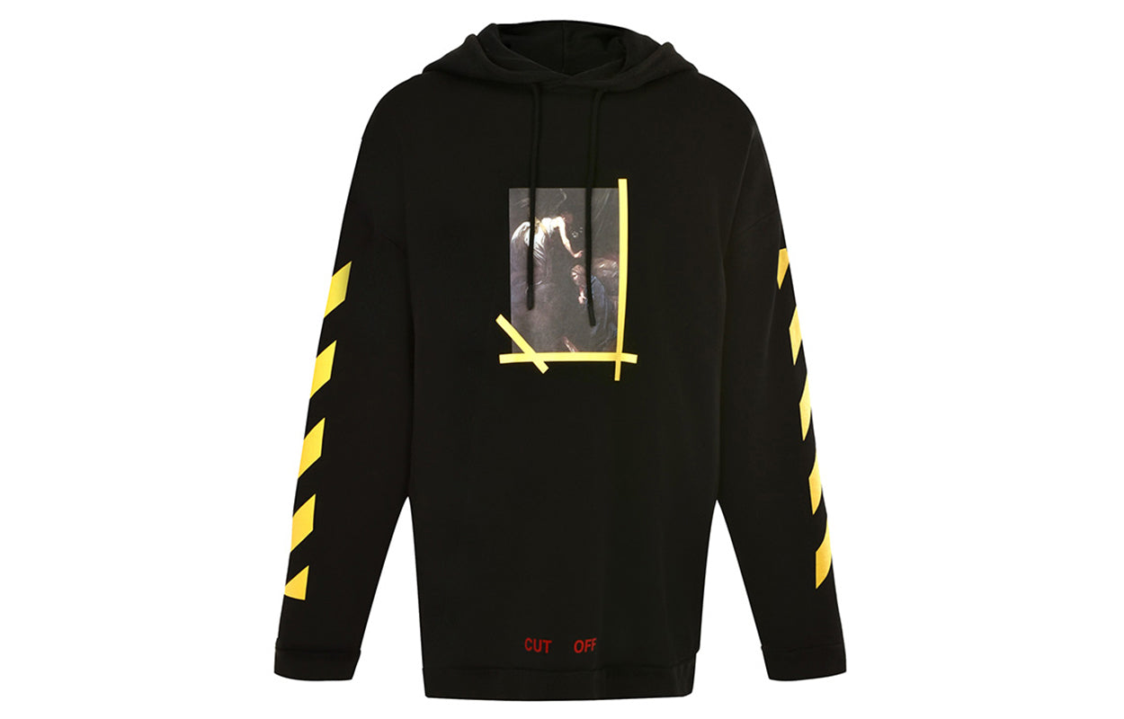 Off-White Mens Arrows Sketch Logo Loose Sweater OMBB00930371099