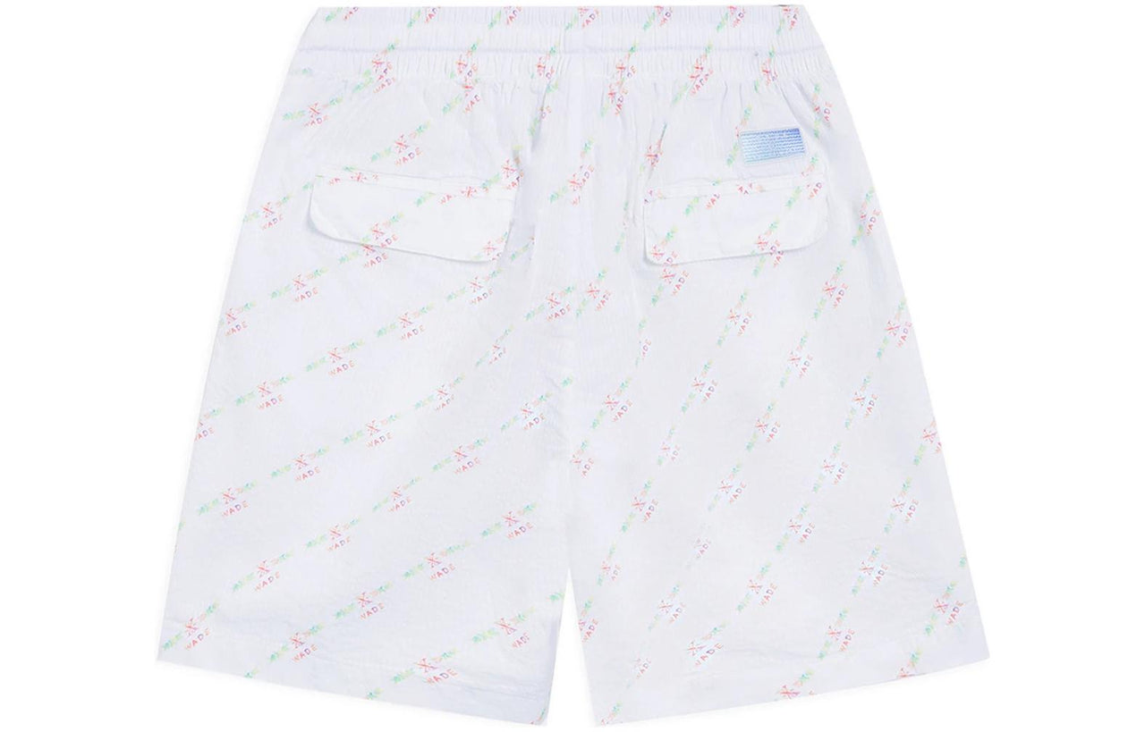 Li-Ning Way Of Wade All-Over Print Shorts 'White' AKSS429-2