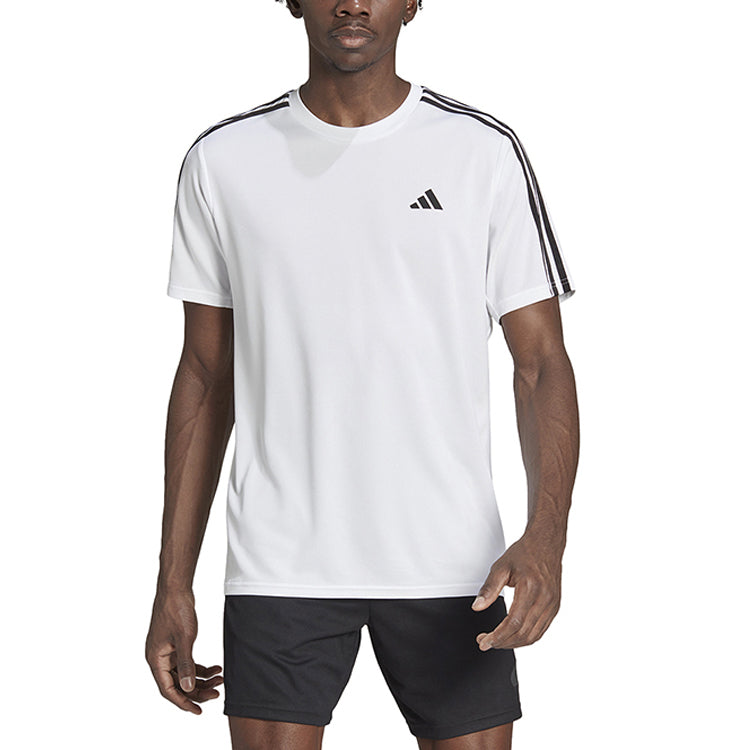 adidas Essentials 3-Stripes Training T-Shirt 'White' IB8151