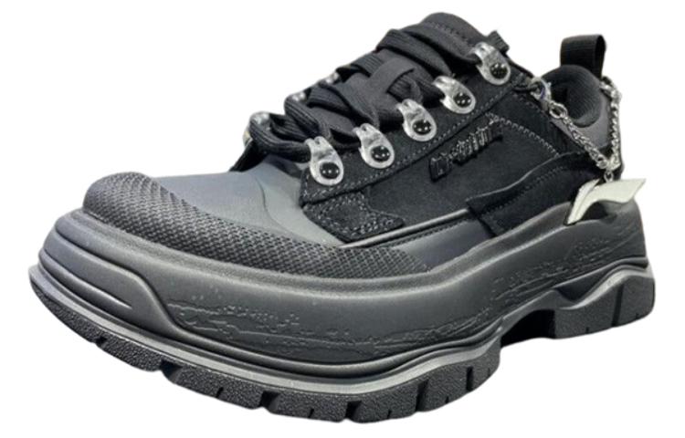 (WMNS) Li-Ning Lifestyle Shoes 'Black' AGCS276-1