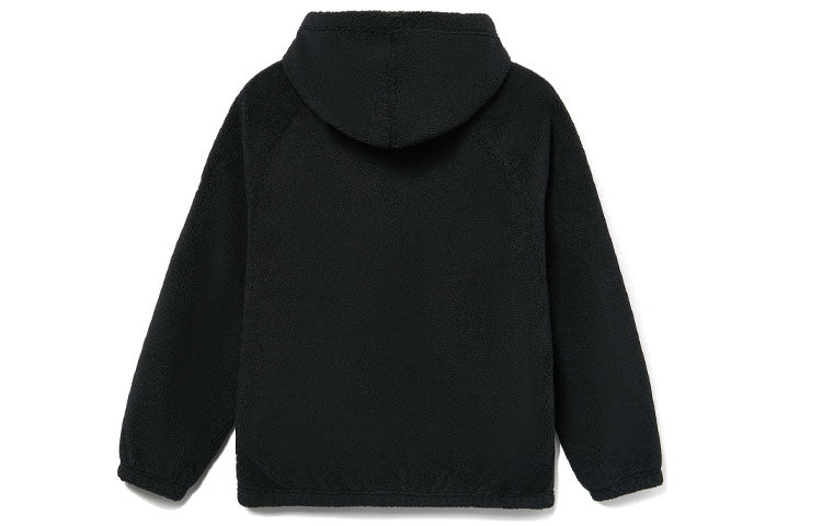 Li-Ning BadFive Logo Full Zip Hooded Jacket 'Black White' AFDR733-5