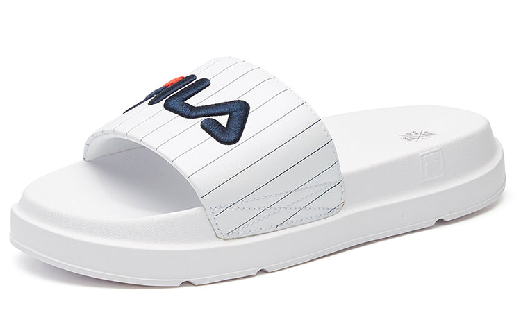 (WMNS) FILA Thick Sole White Slippers F52W044602FWT