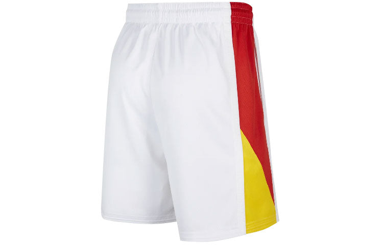 Nike Logo Alphabet Printing Basketball Shorts White CZ6647-100