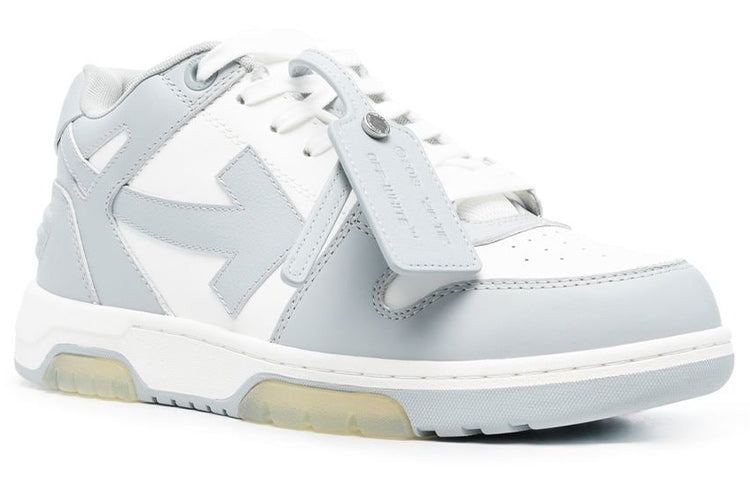 Off-White Out Of Office Low-Top 'Grey White' OMIA189C99LEA0040901