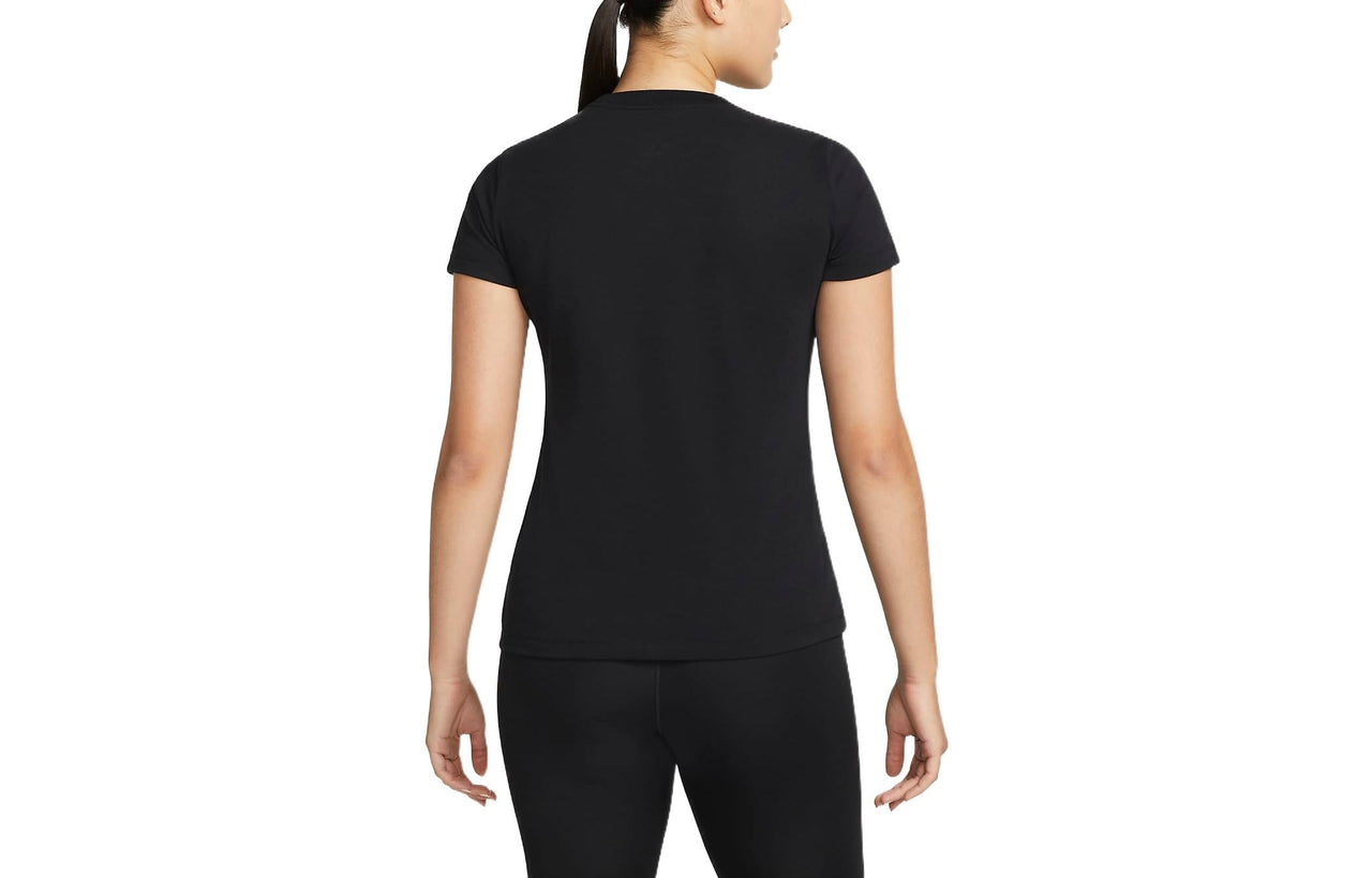 (WMNS) Nike Dri-FIT Logo Training Tee 'Black' DN6688-010