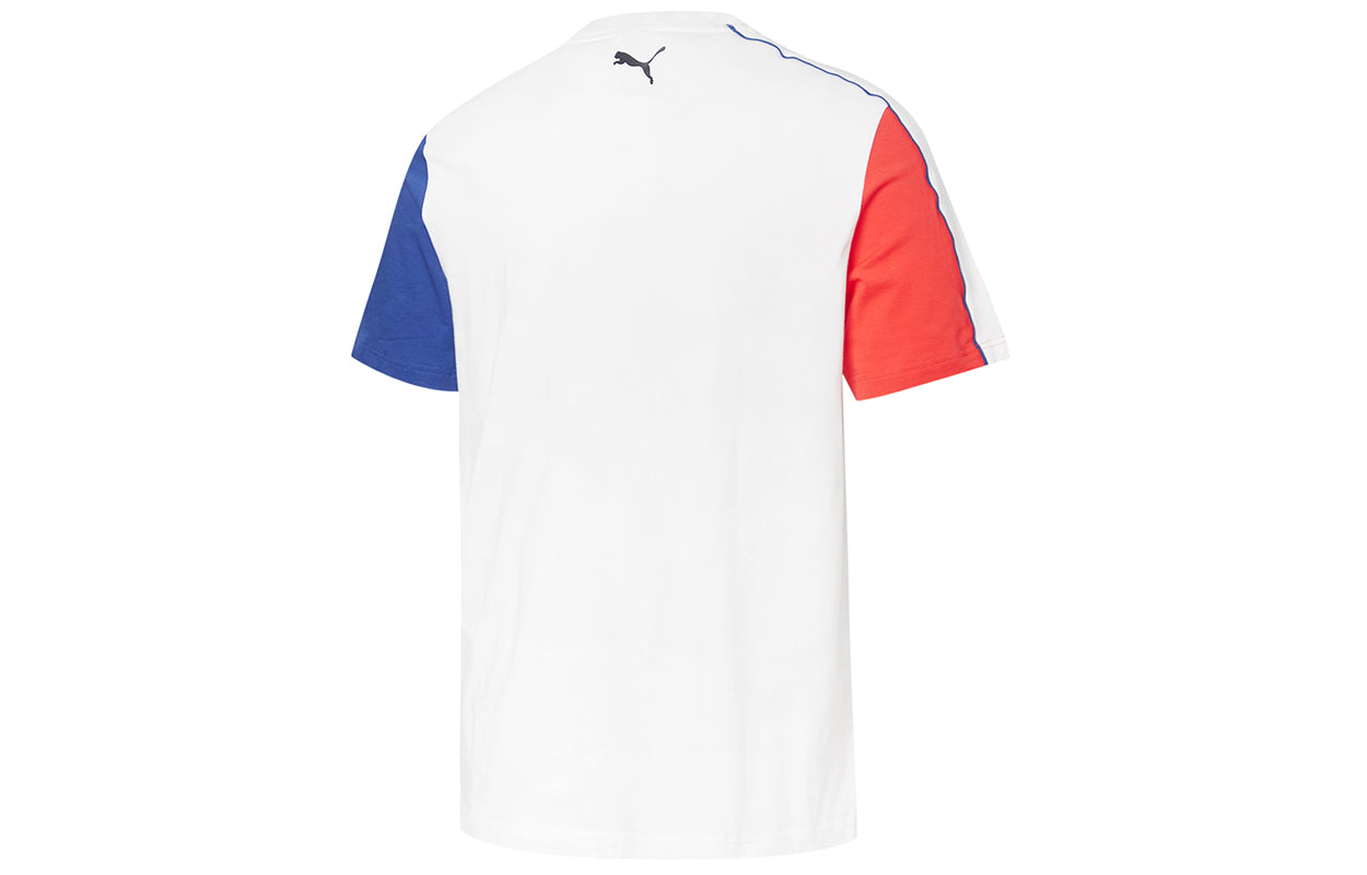 PUMA Decor8 Colour Block T-Shirt 'White' 532705-02