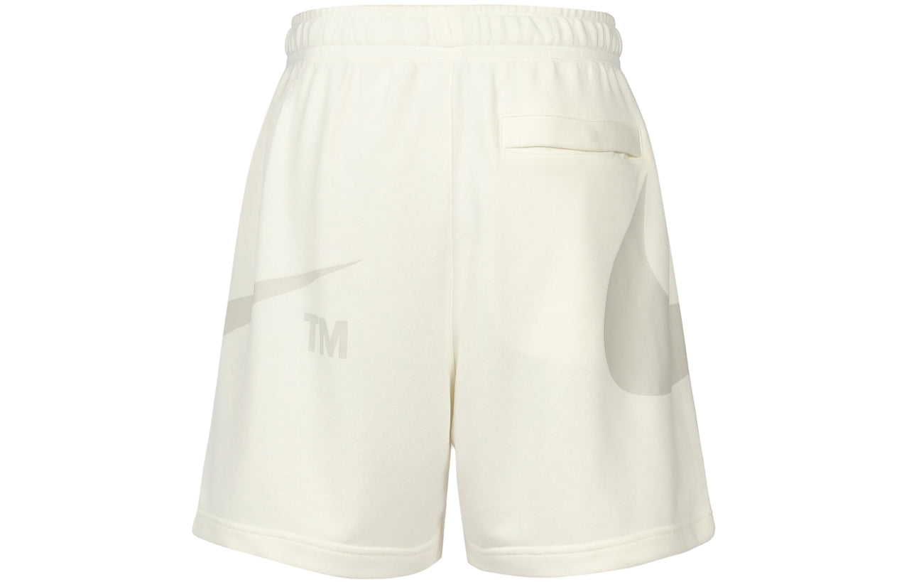 Men's Nike Solid Color Logo Printing Elastic Waistband Shorts Black DD5998-133