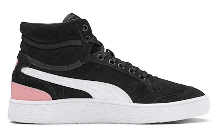 (WMNS) PUMA Ralph Sampson Mid Suede 'Black Bridal Rose' 371067-01