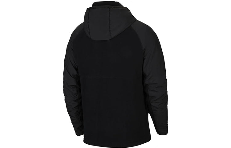 Nike Sportswear Solid Color logo hooded Pullover Black CU4364-010