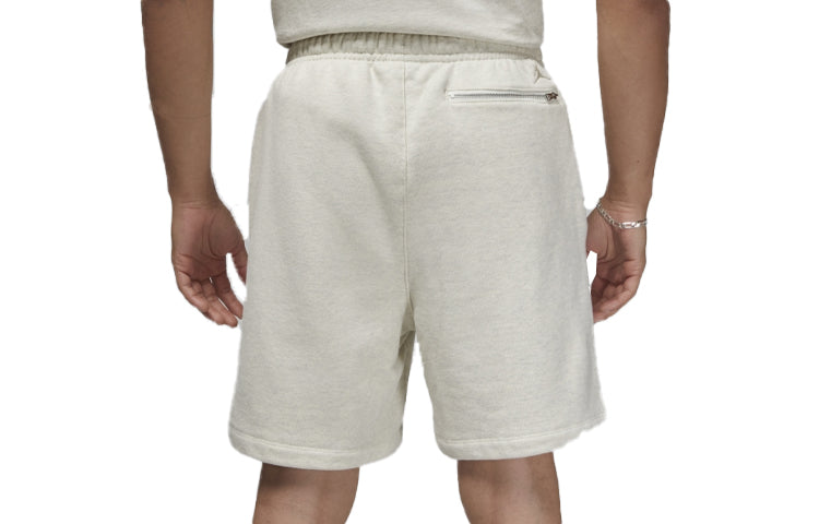 Air Jordan Wordmark Fleece Shorts 'Oatmeal Heather' FJ0701-141