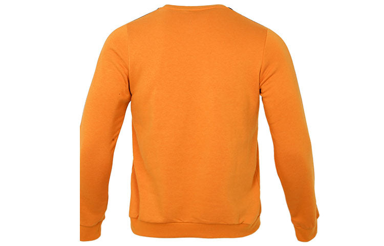 Men's adidas neo Ce 3s Swt Round Neck Pullover Orange H14199