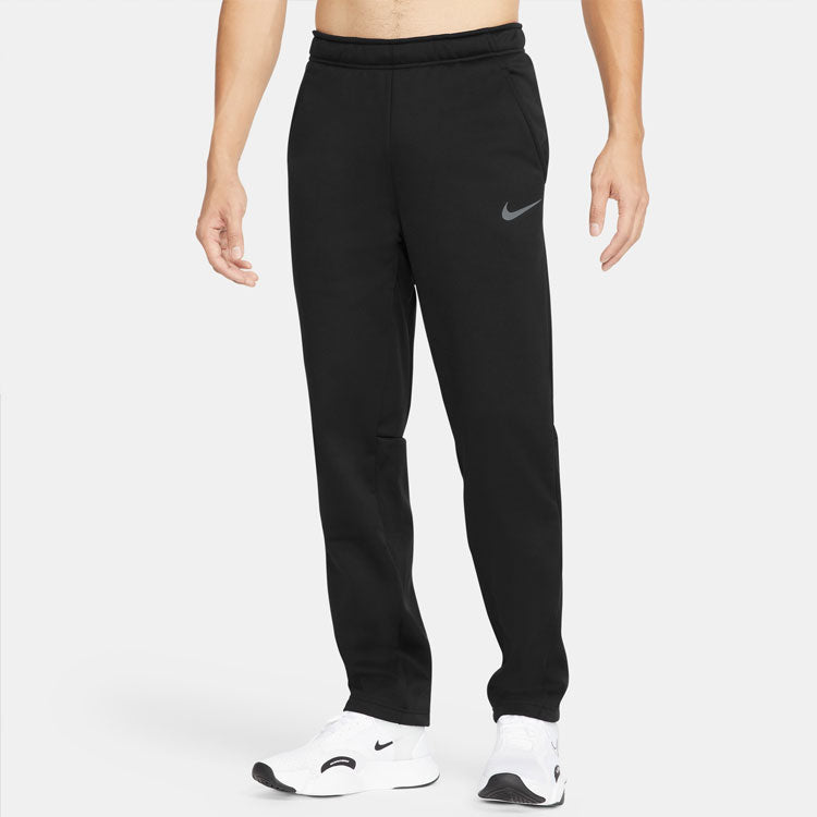 Men's Nike Solid Color Small Logo Fleece Casual Training Sports Pants/Trousers/Joggers Black CZ4350-010