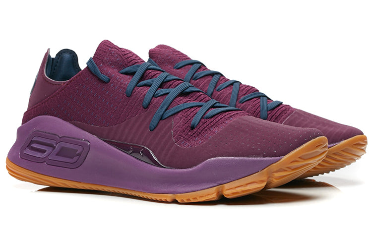 Under Armour Curry 4 Low 'Merlot' 3000083-500