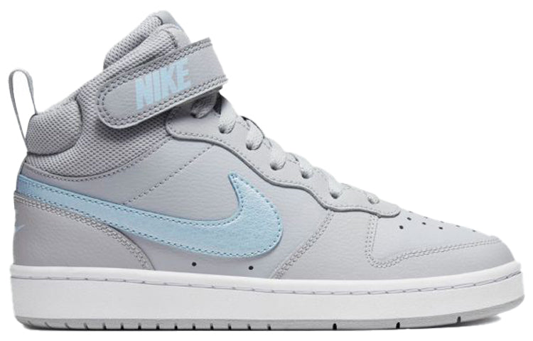 (GS) Nike Court Borough Mid 2 EP 'Grey Celestine Blue' CQ4578-001