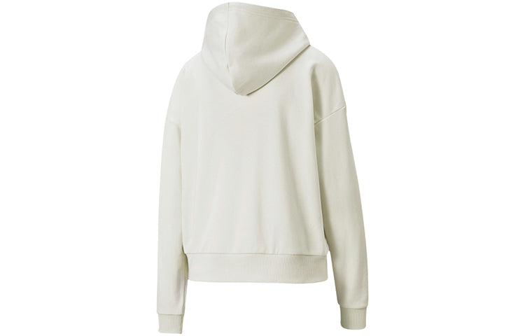 (WMNS) PUMA Evide Hoodie 'White' 599314-05