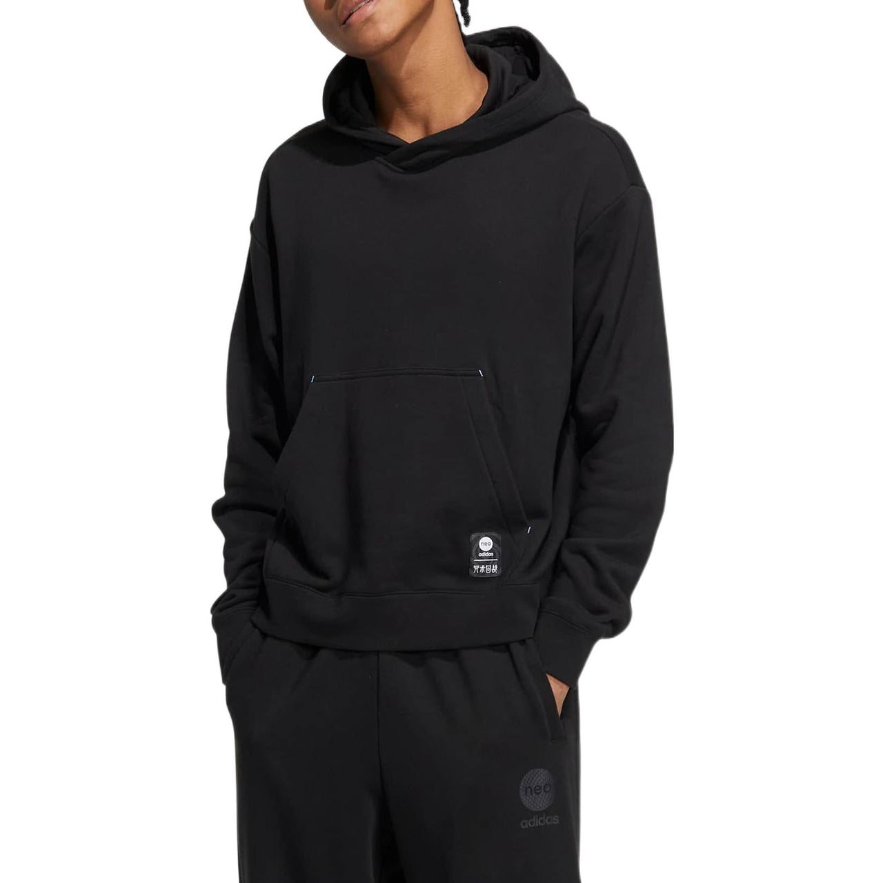 adidas Neo x Jujutsu Kaisen Hoodies 'Black' HZ2425