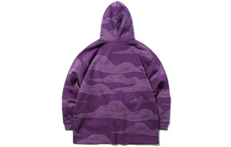 Li-Ning Badfive x XLARGE Crossover Pullover Hoodie 'Purple' AWEP025-1