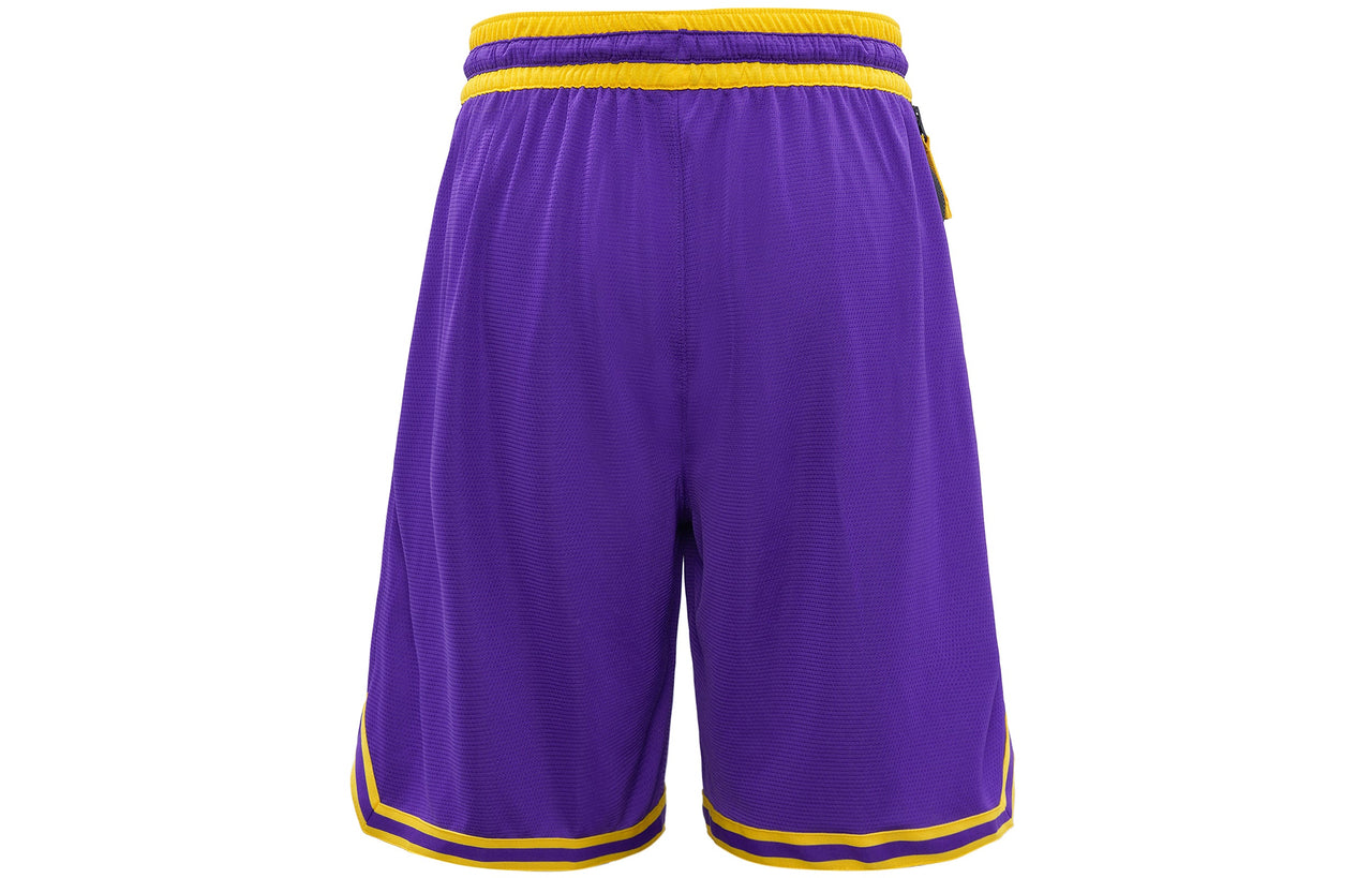 Nike NBA Los Angeles Lakers Basketball Shorts Purple CV5514-504