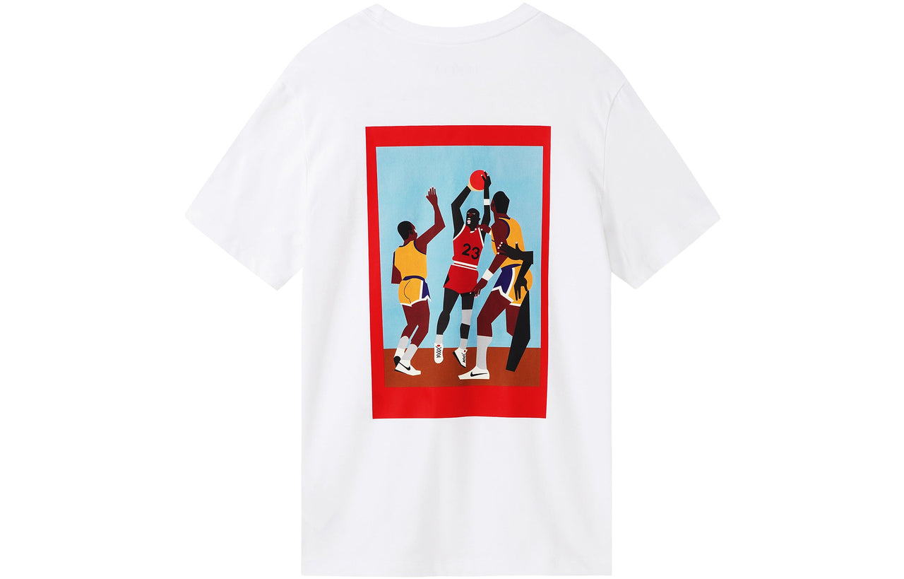 (WMNS) Jordan x Nina Chanel Abney T-shirt 'White' DO9806-100