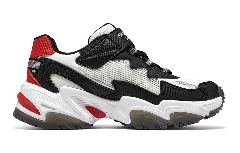 (GS) Skechers Stamina V2 'Black White Red' 405244L-BKWR